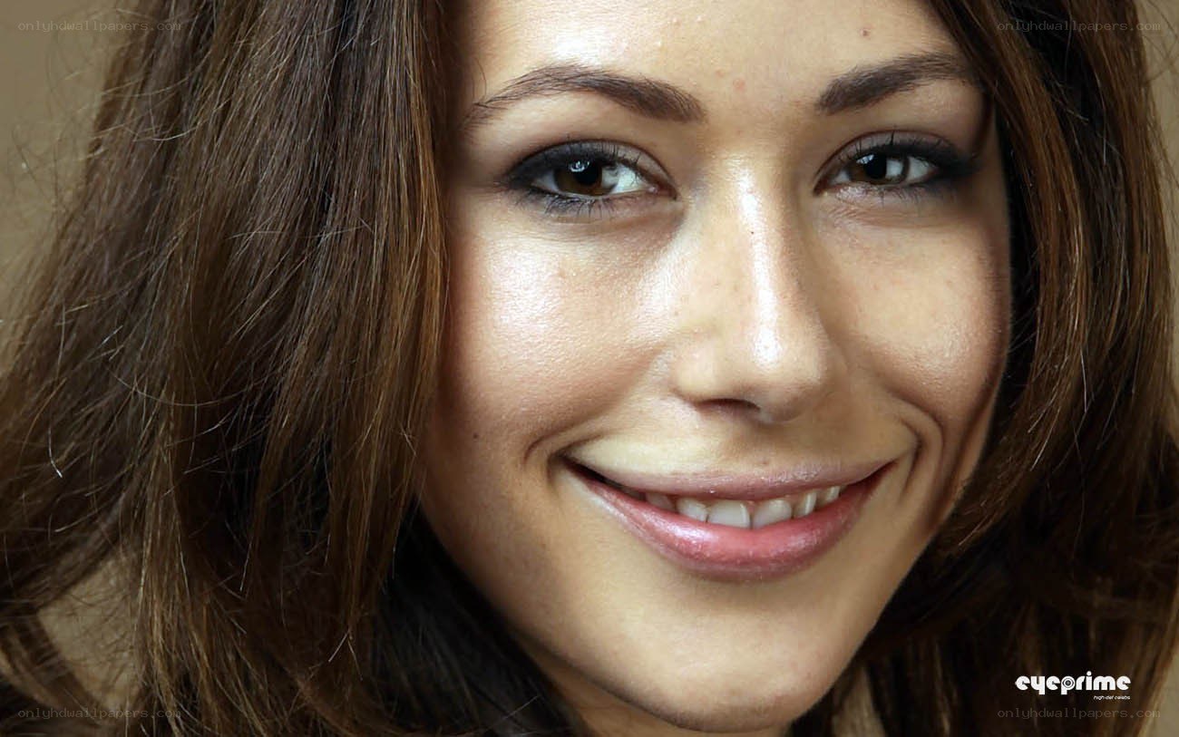 woman smiling at camera