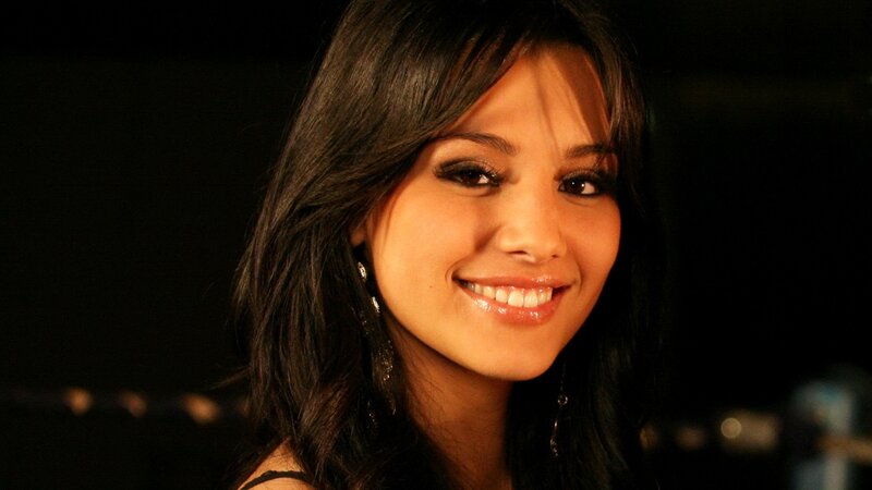 woman smiling at camera