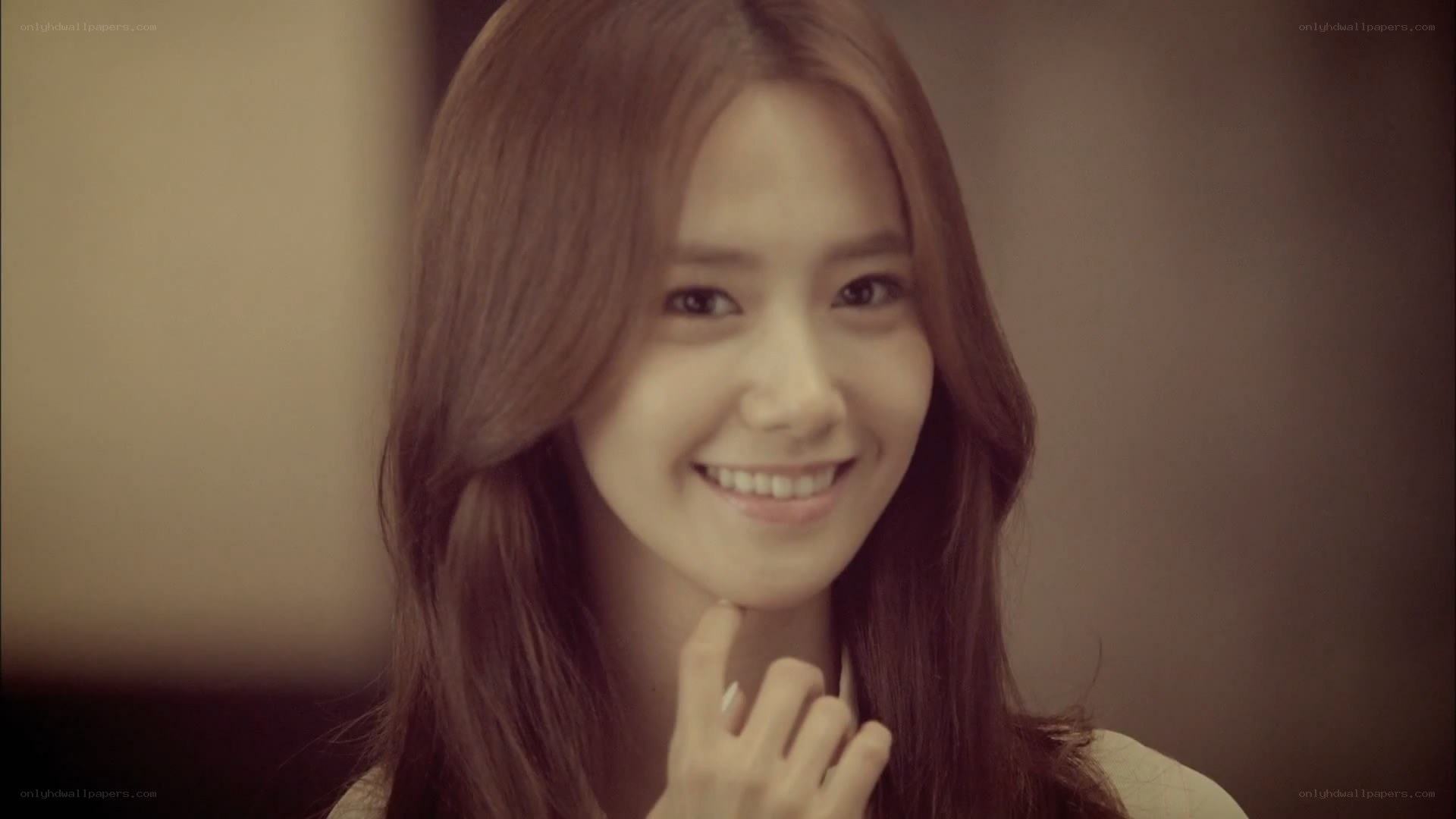 woman smiling at camera