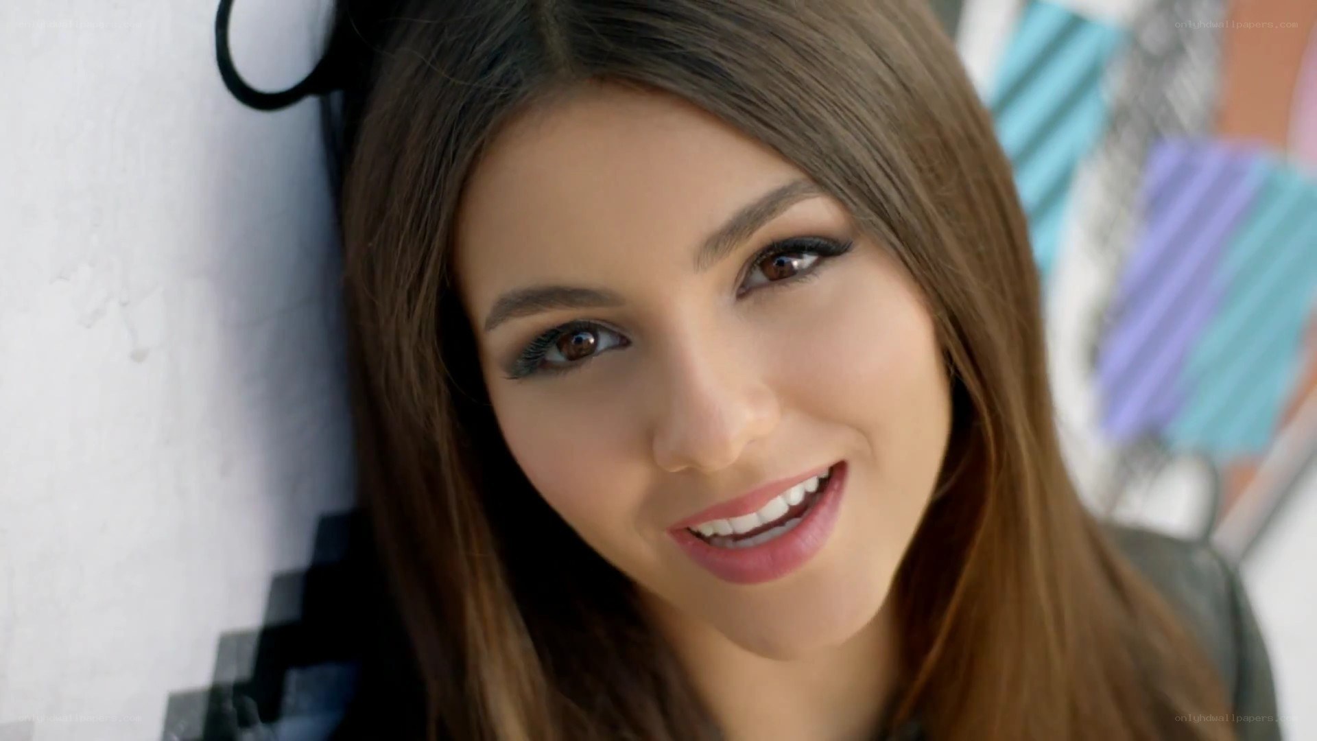 woman smiling at camera