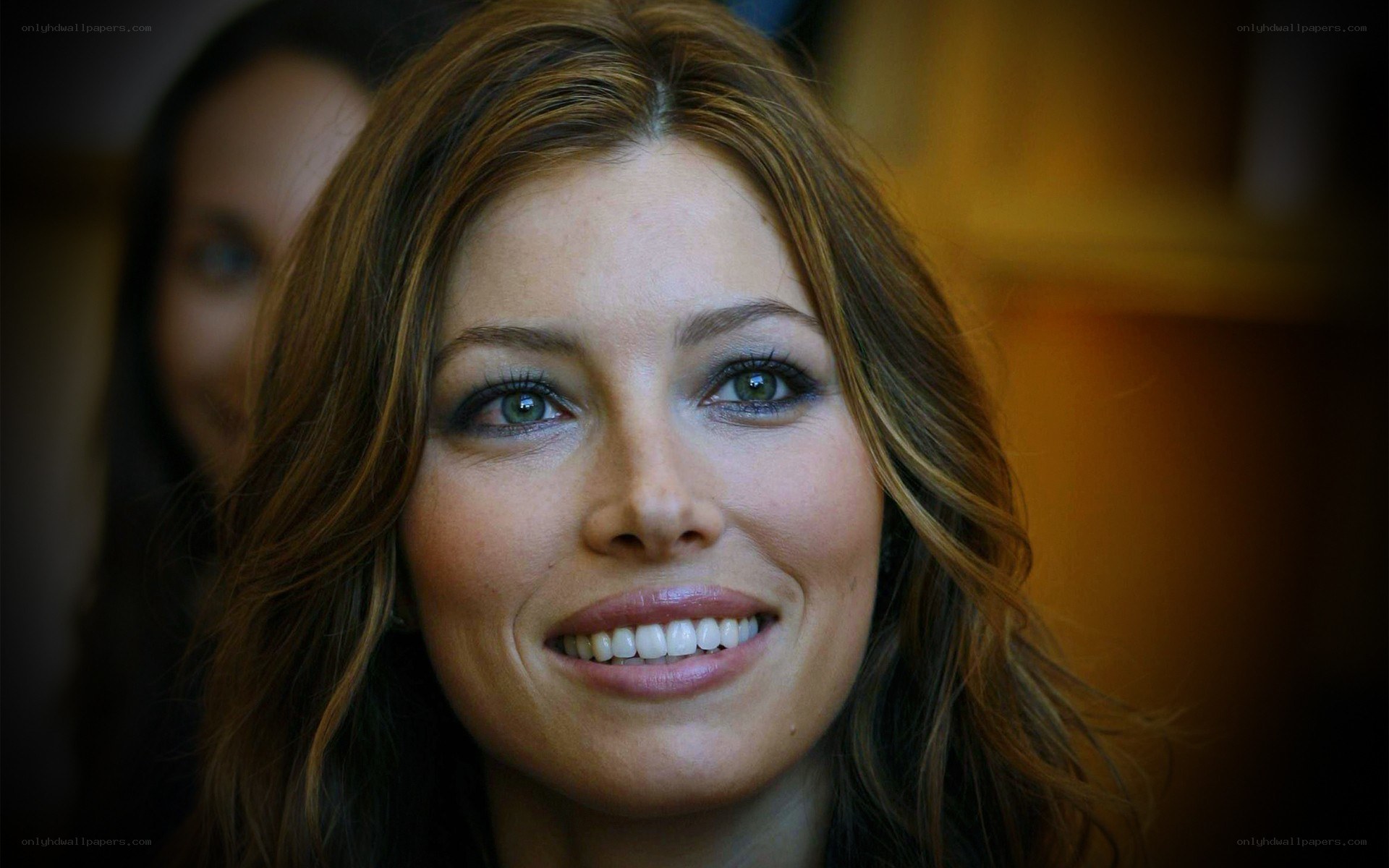 woman smiling at camera