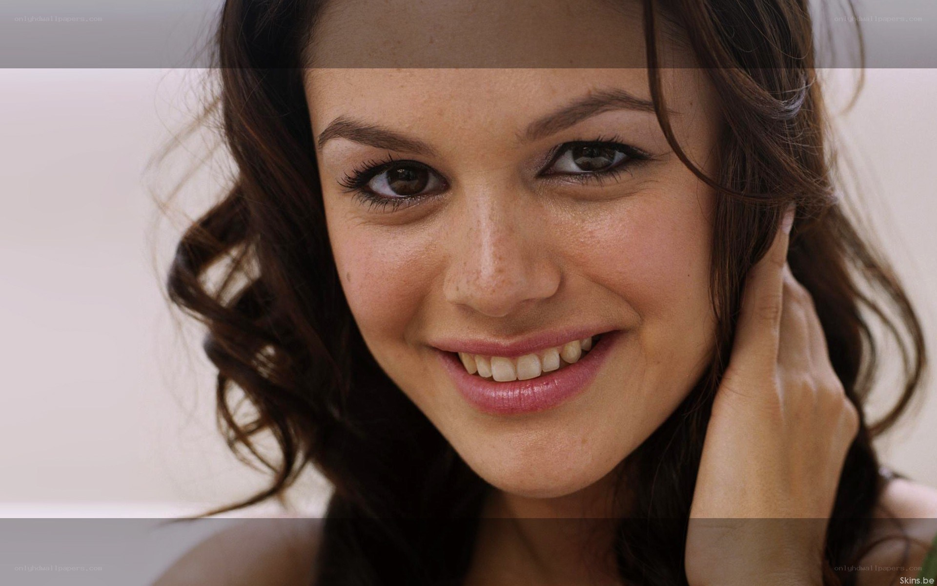 woman smiling at camera