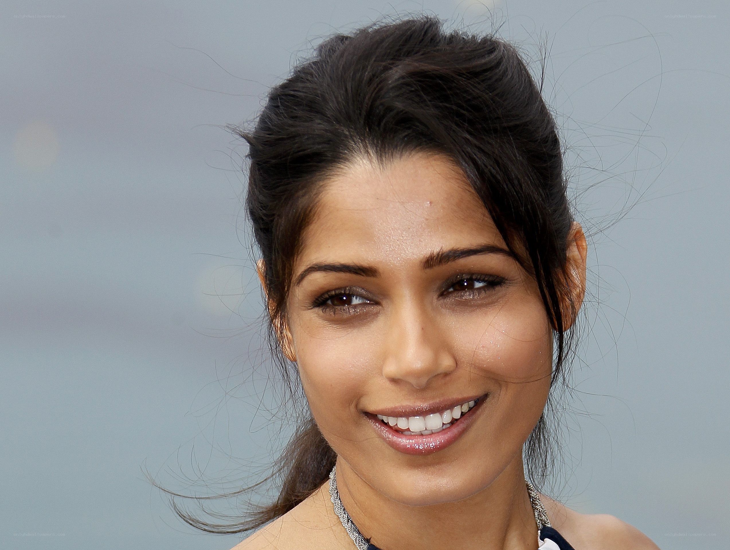 woman smiling at camera