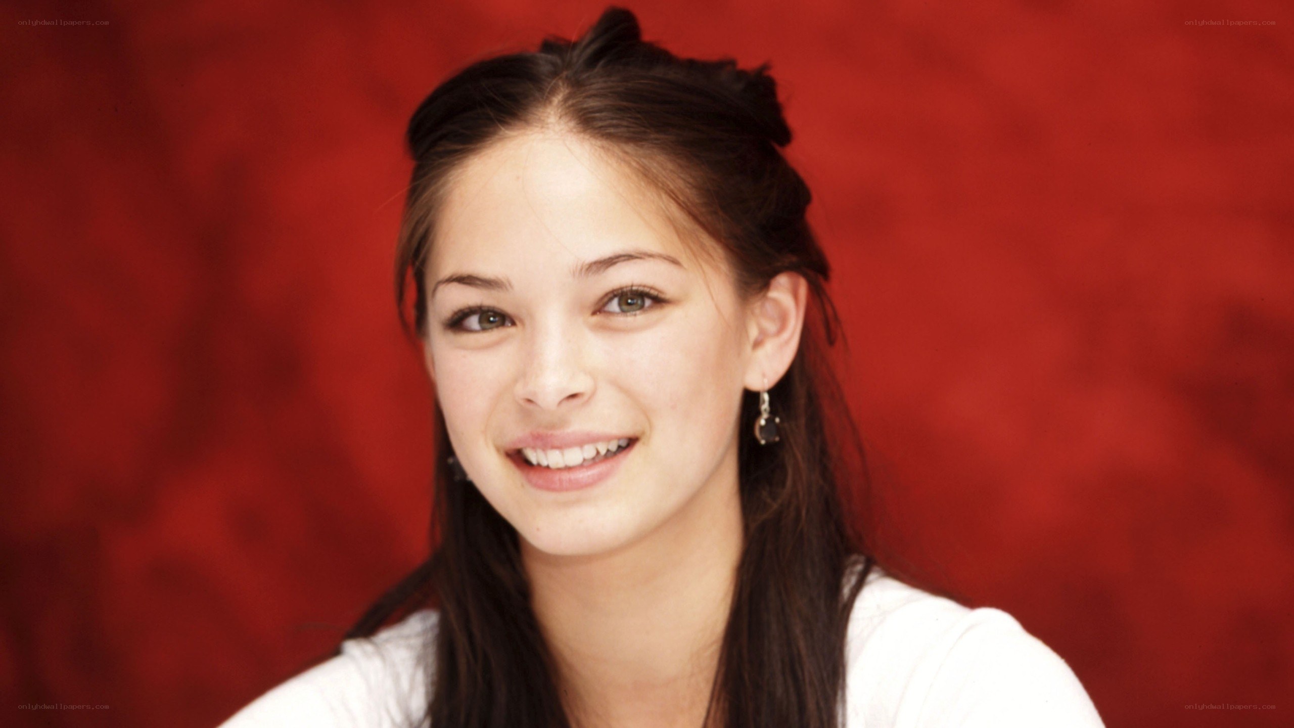 woman smiling at camera