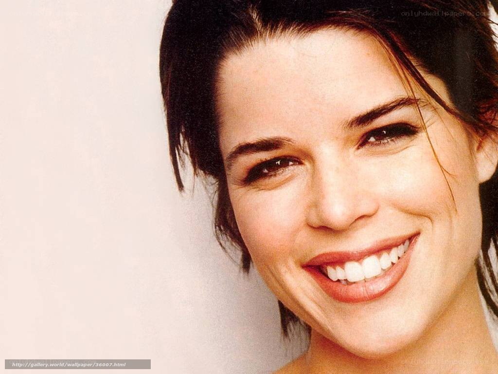 woman smiling at camera