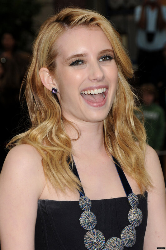woman smiling at event