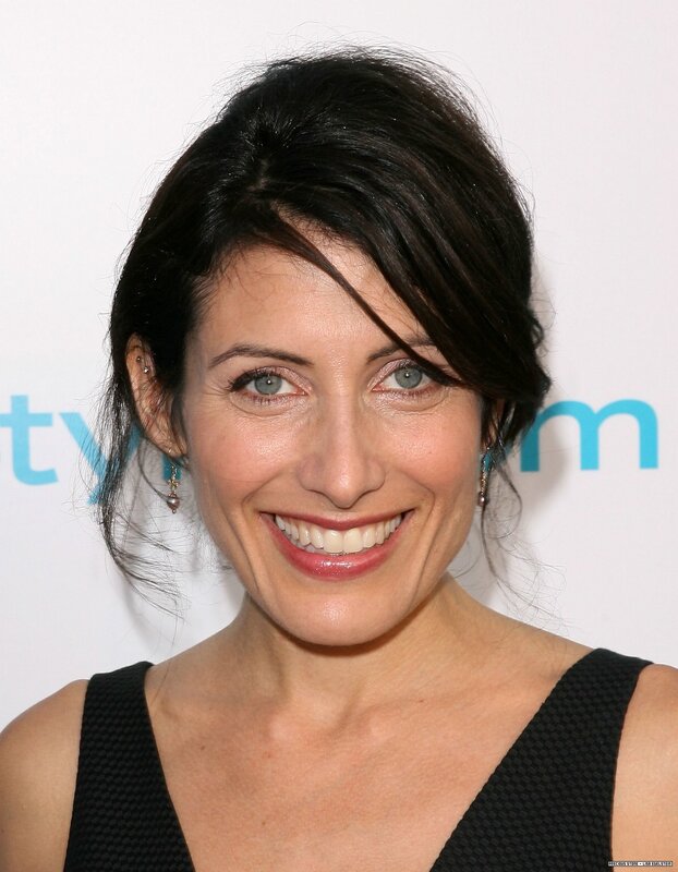 woman smiling at event
