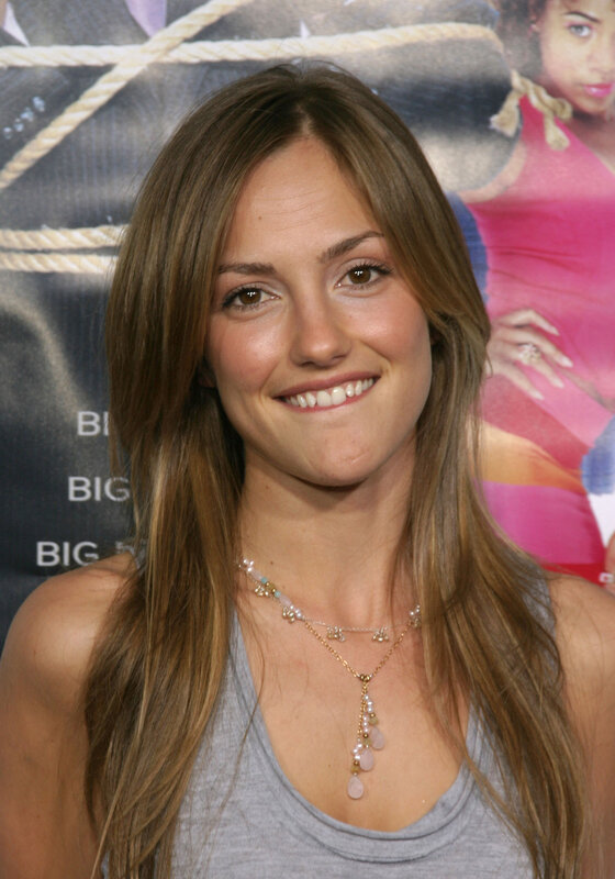 woman smiling at event