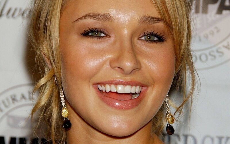 woman smiling at event