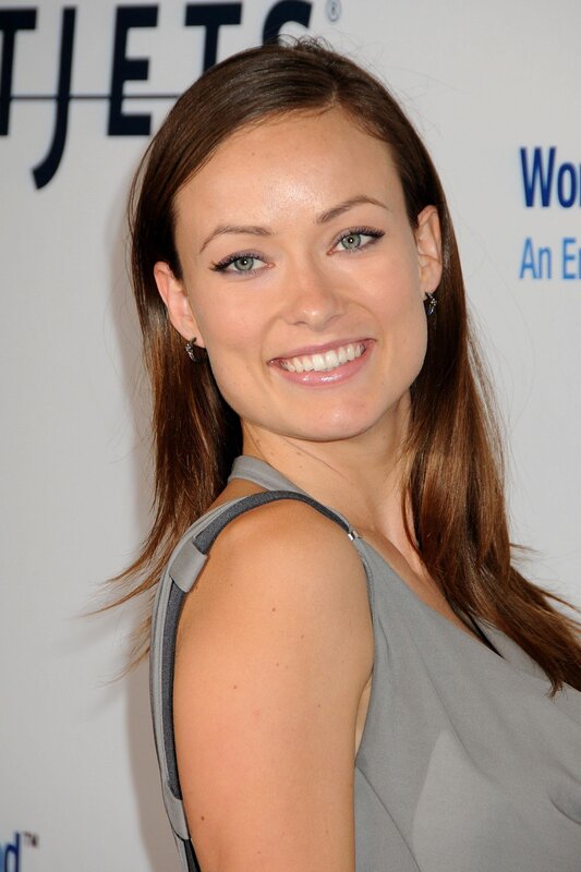 woman smiling at event