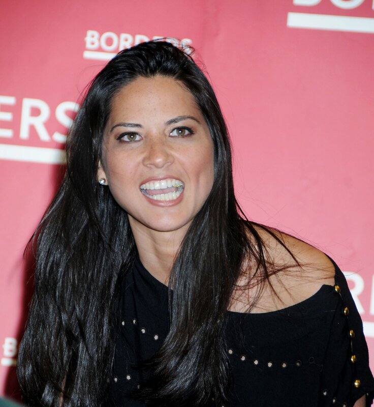 woman smiling at event