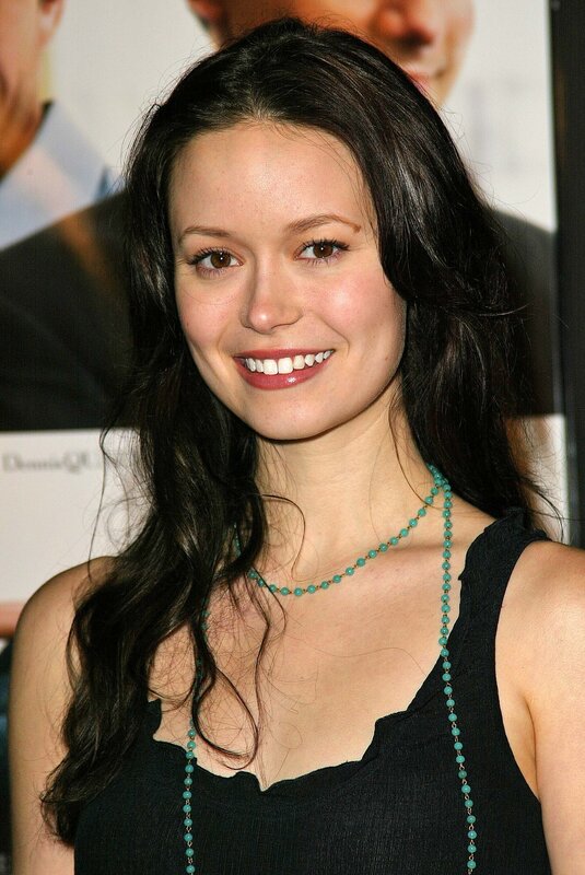 woman smiling at event
