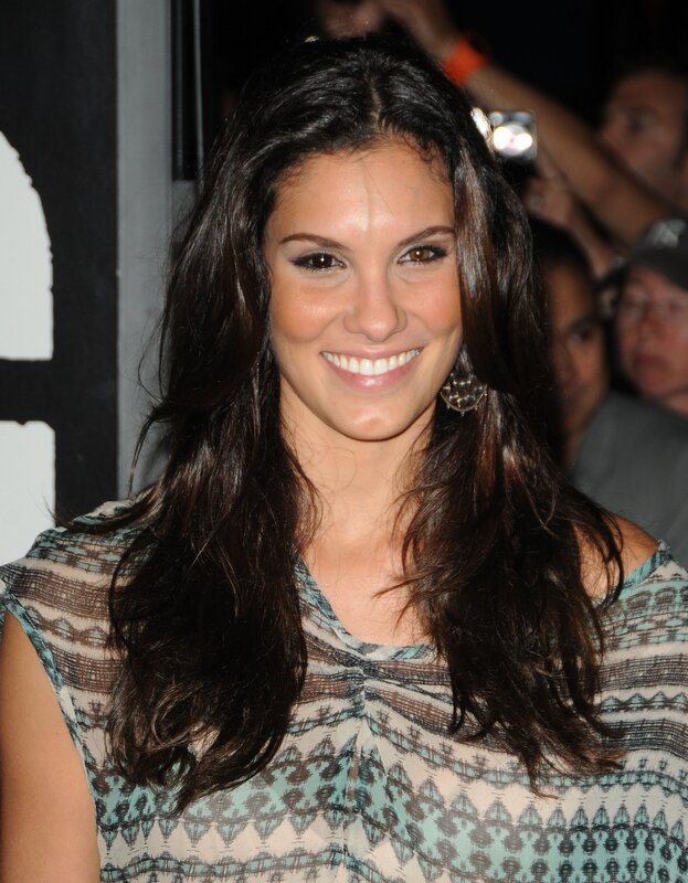 woman smiling at event