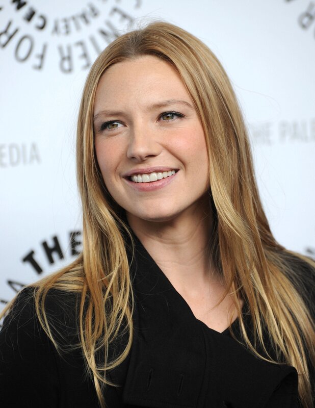 woman smiling at event