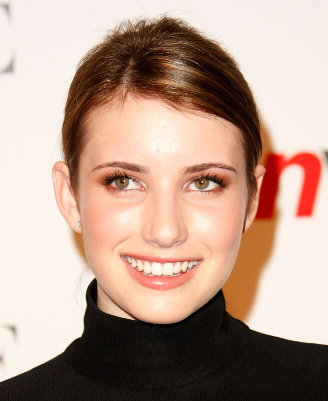 woman smiling at event