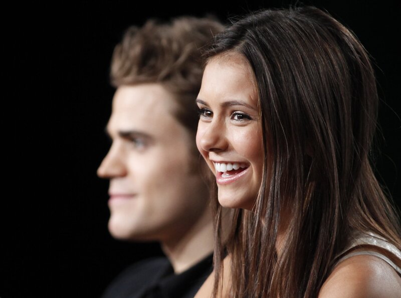 woman smiling at event