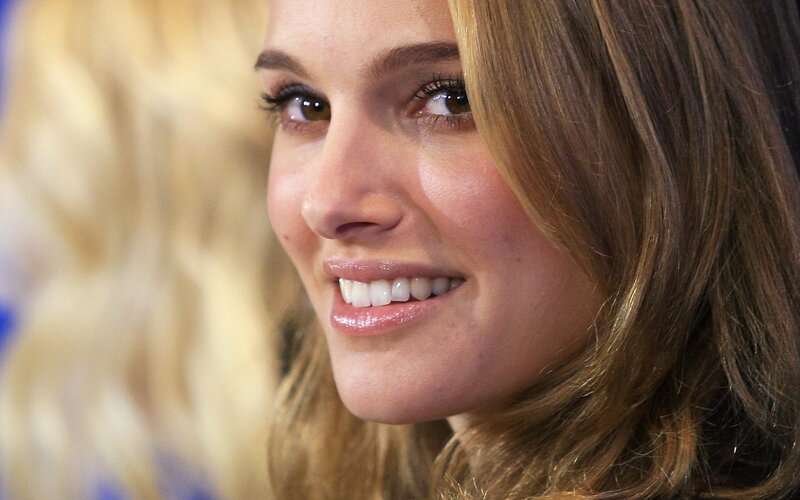 woman smiling at event