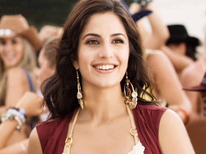 woman smiling at festival