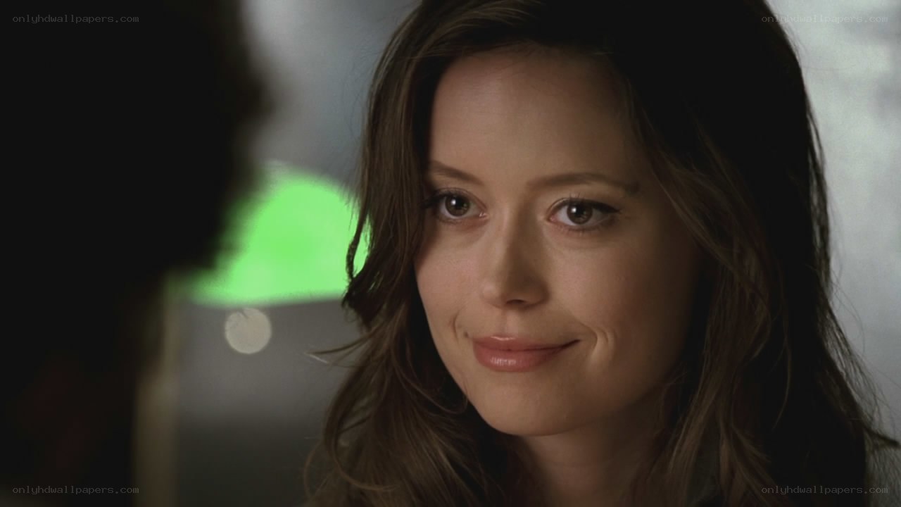 woman smiling at someone