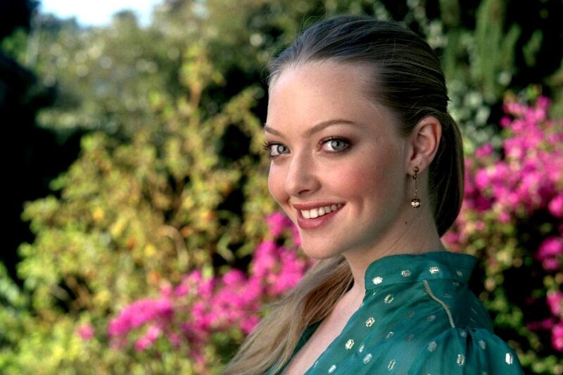 woman smiling in garden