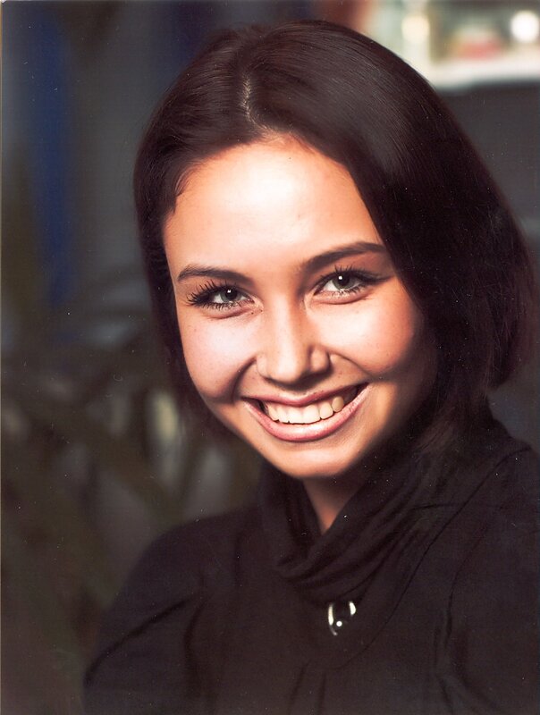 woman smiling in portrait