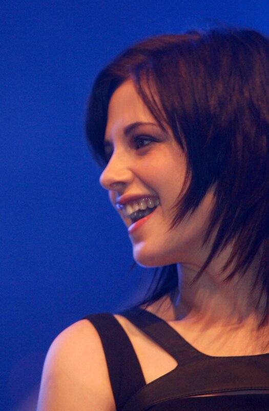 woman smiling in profile