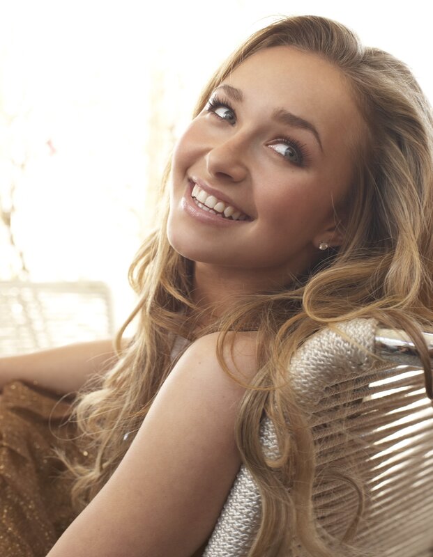 woman smiling in sunlight