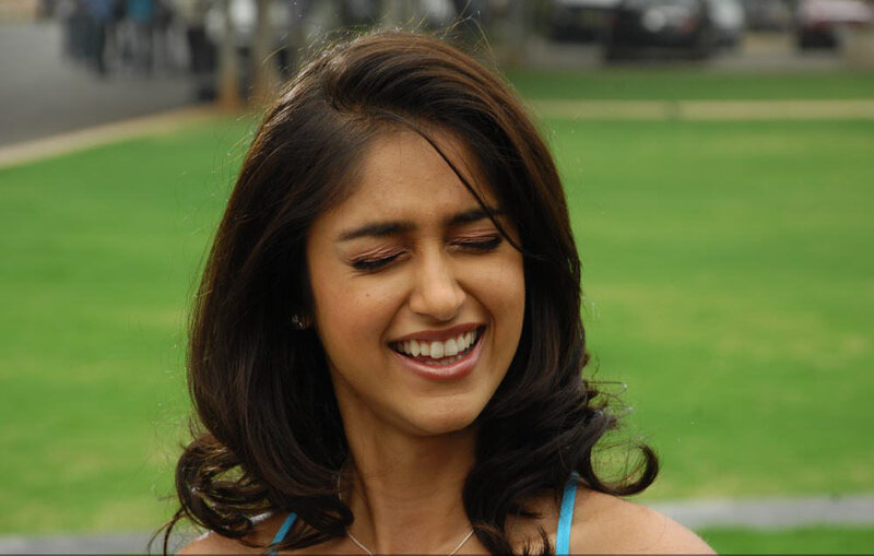 woman smiling outdoors
