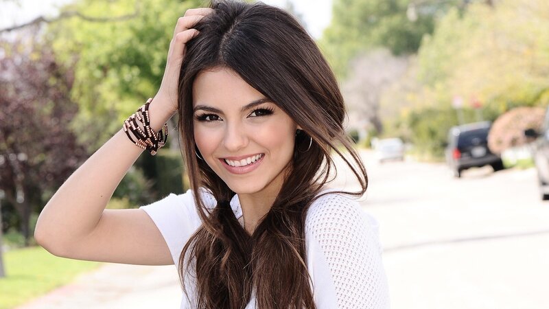 woman smiling outdoors