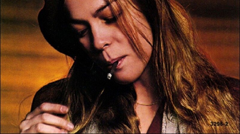 woman smoking a cigarette