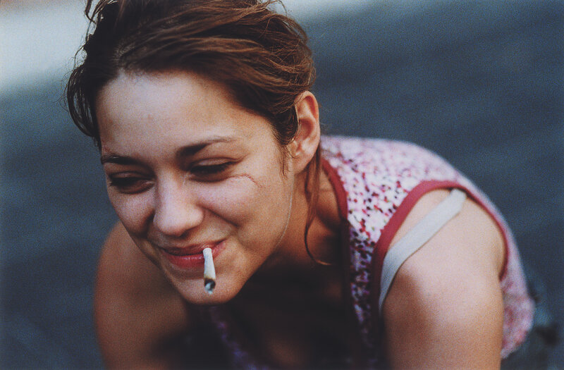 woman smoking cigarette