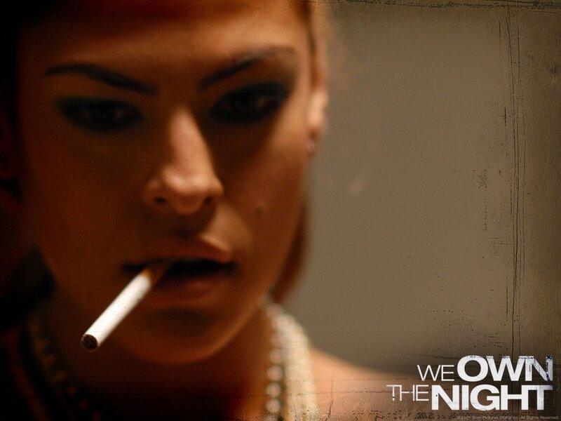 woman smoking cigarette