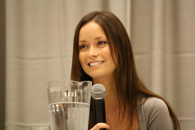 woman speaking at event