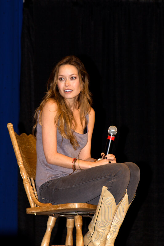 woman speaking at event