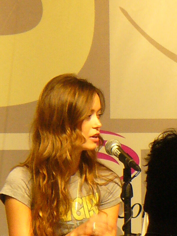 woman speaking at event