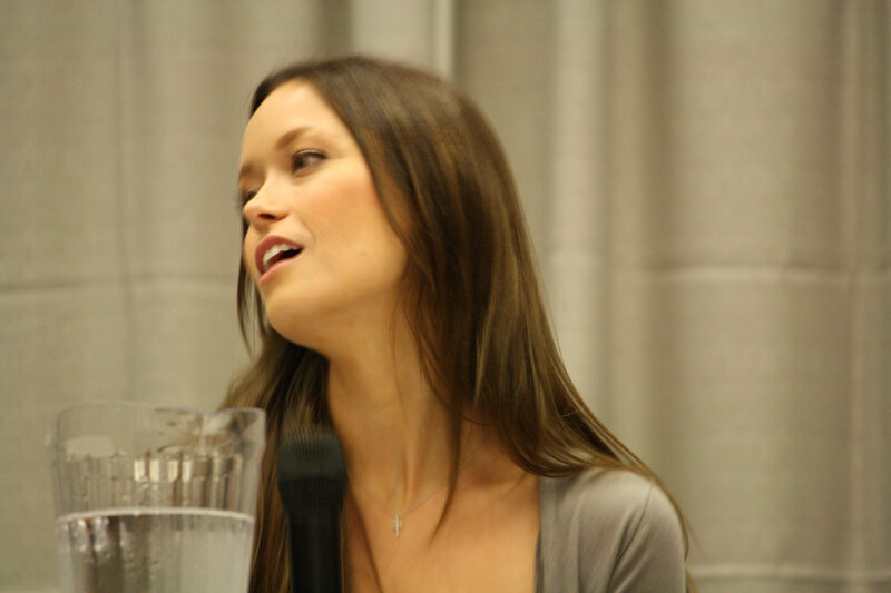 woman speaking at event