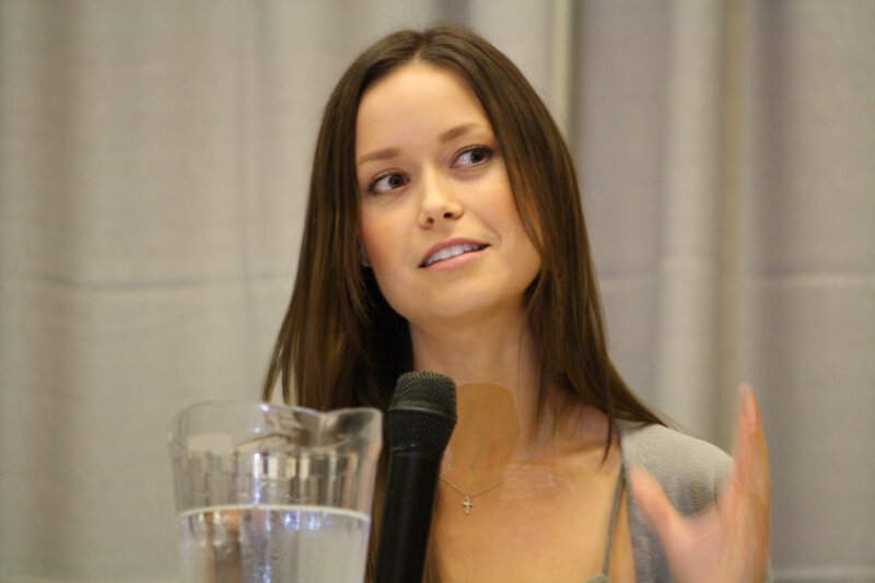 woman speaking at event