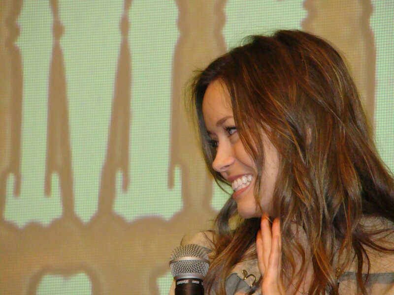 woman speaking at event