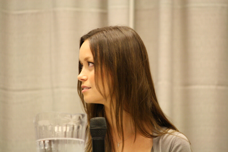 woman speaking at event