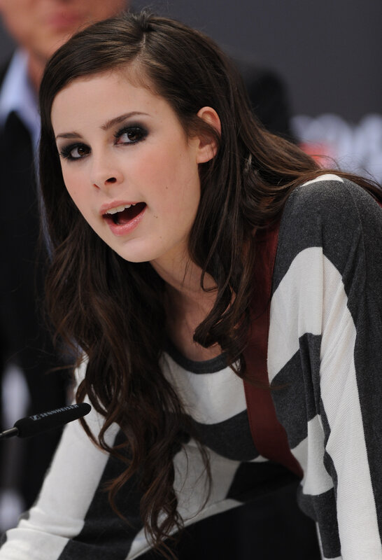 woman speaking at event
