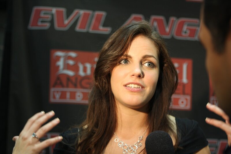 woman speaking at event