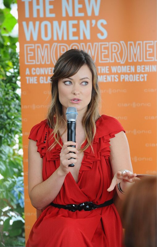 woman speaking at event