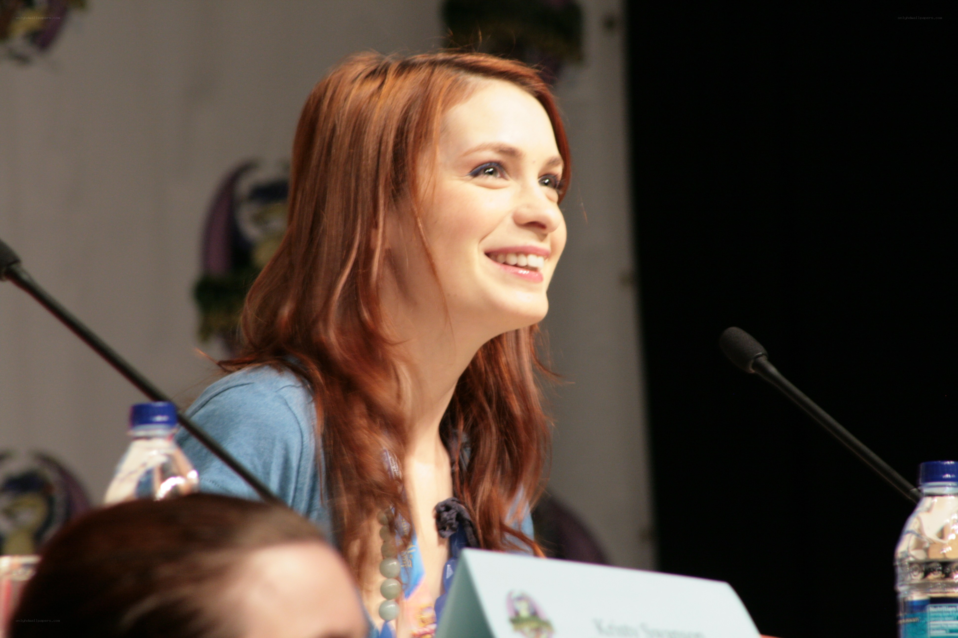 woman speaking at panel
