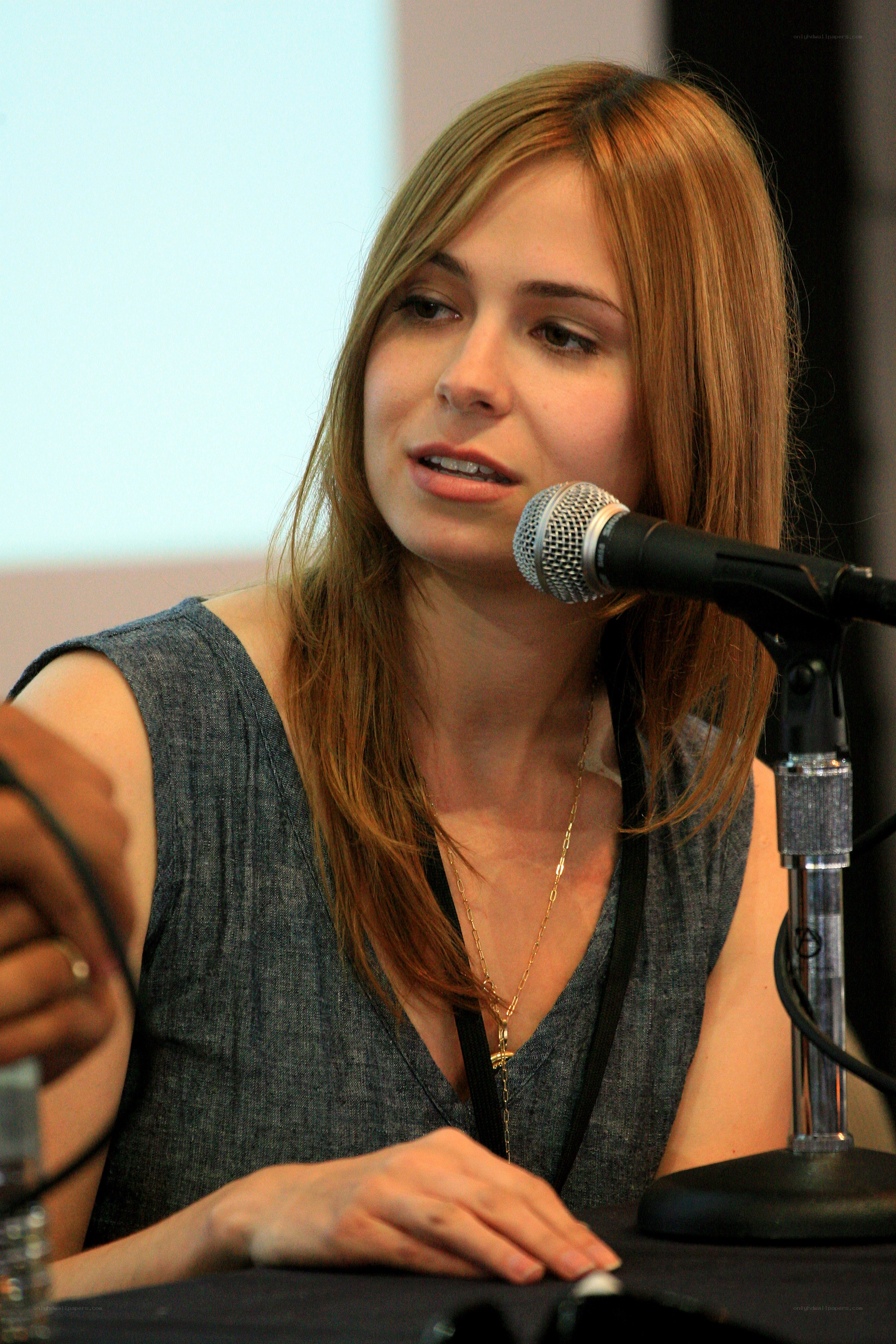 woman speaking at panel