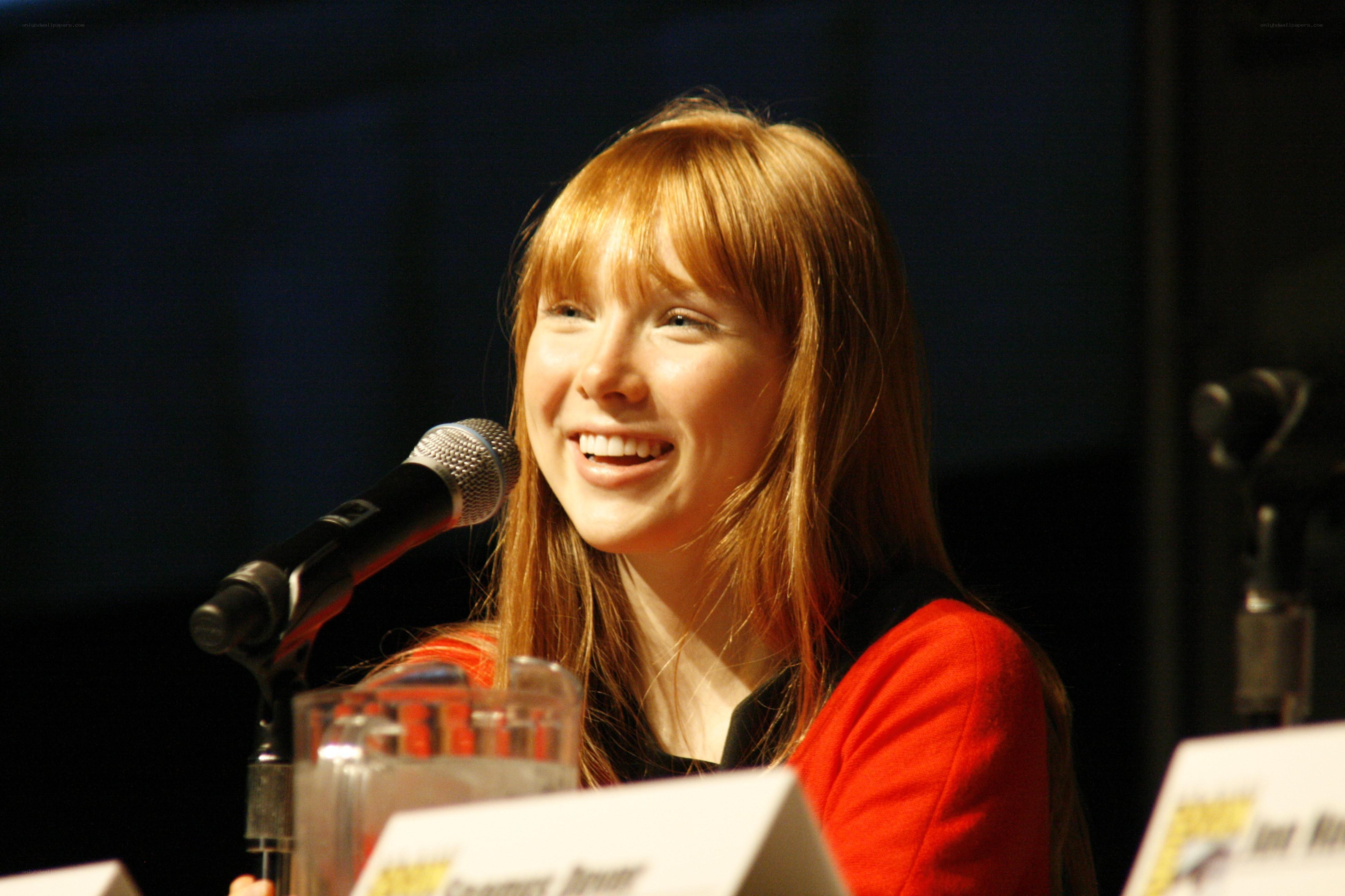 woman speaking at panel