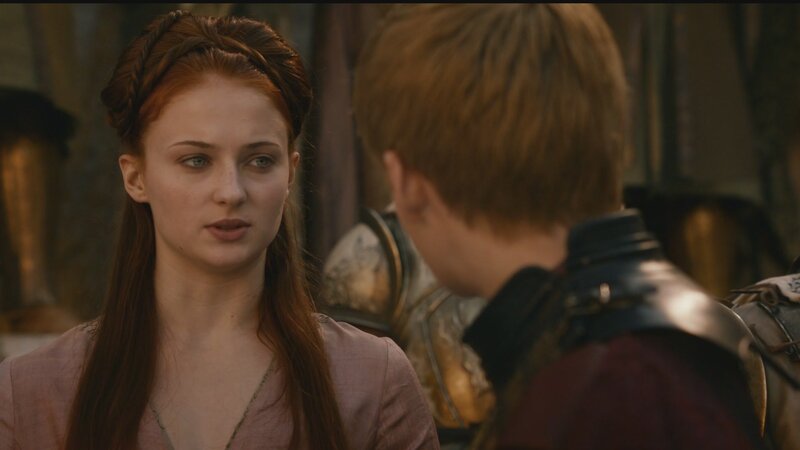 woman speaking to a man