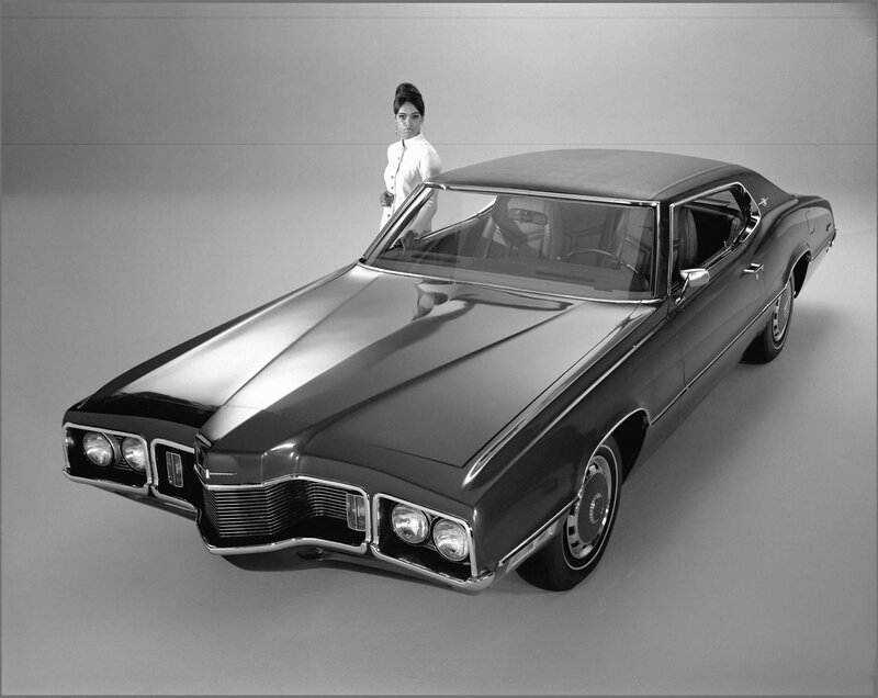 Woman Standing Beside Car — Black