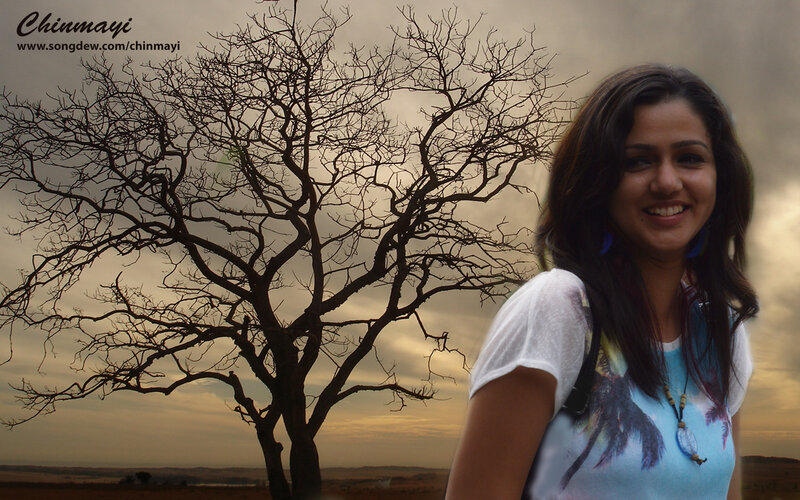 Woman Standing Near Tree