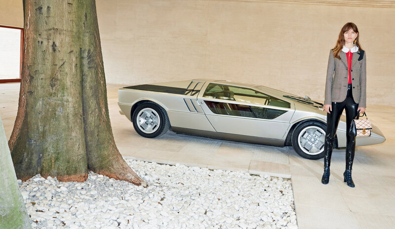 Woman Standing Next to Car — Silver, Calm