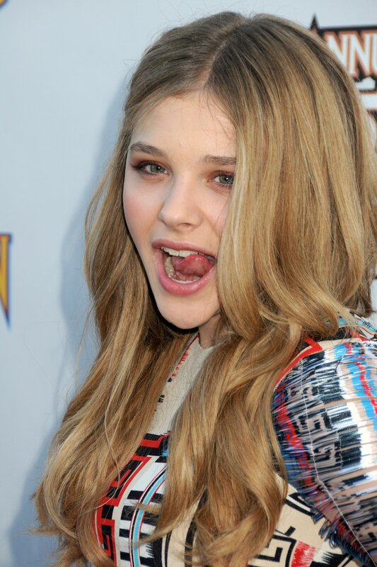 woman sticking out her tongue